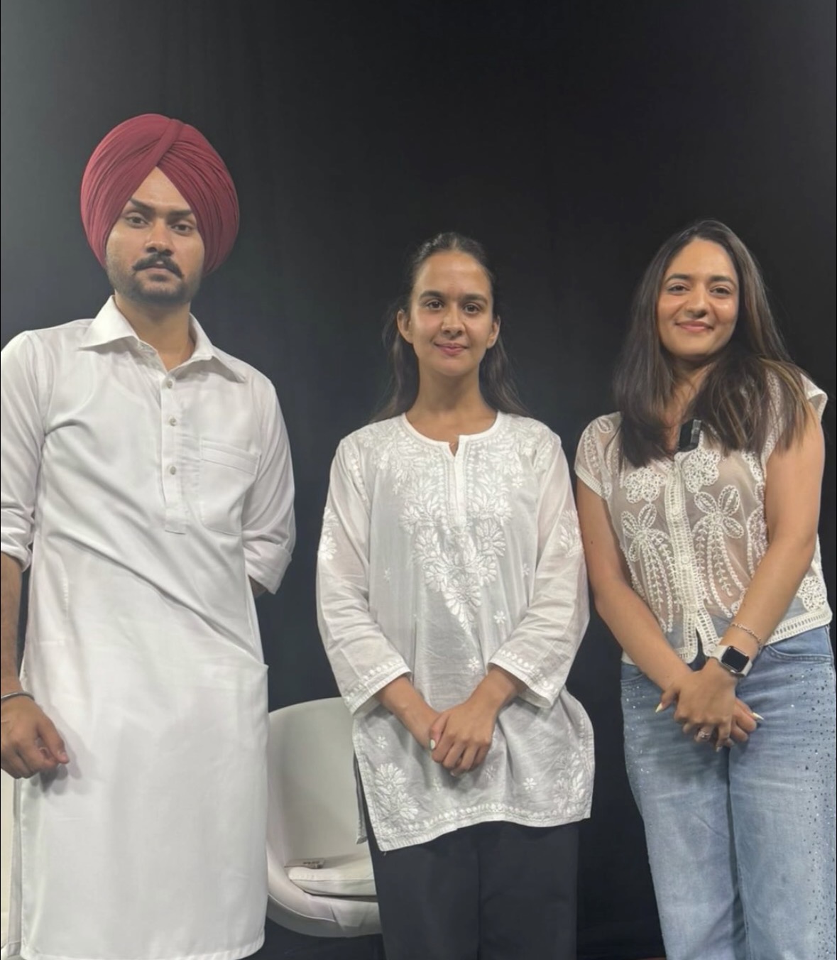 Chardikala Cast - Roopi Gill and Himmat Sandhu 